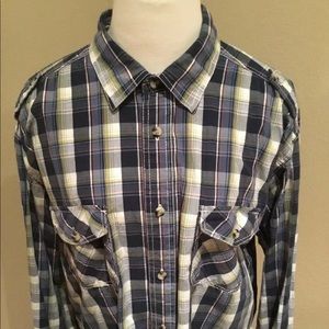 Ruff Hewn Long Sleeve Button Down Shirt